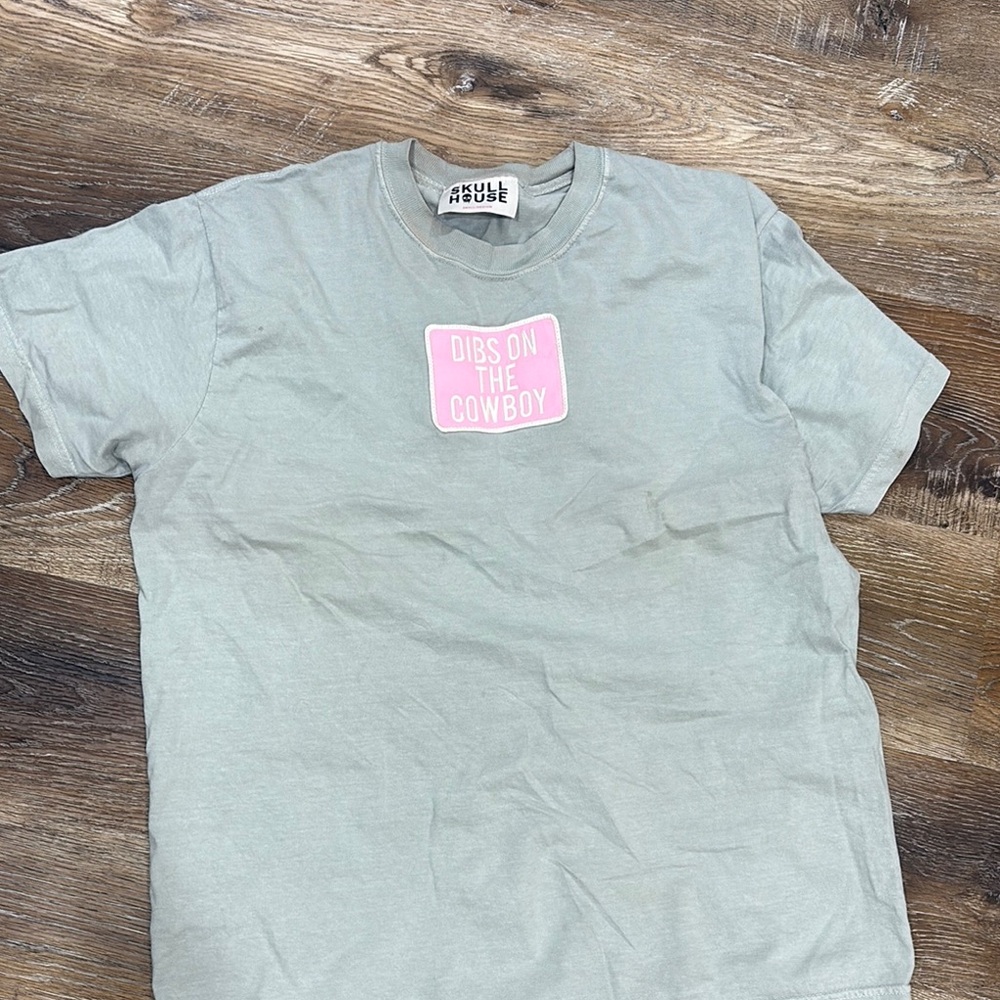 dibs on cowboy tee